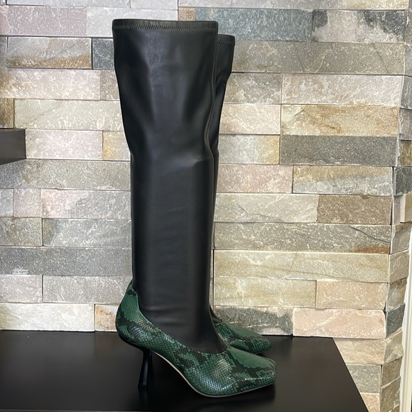 JIMMY CHOO Myka 85mm Leather Boot - Picture 12 of 17